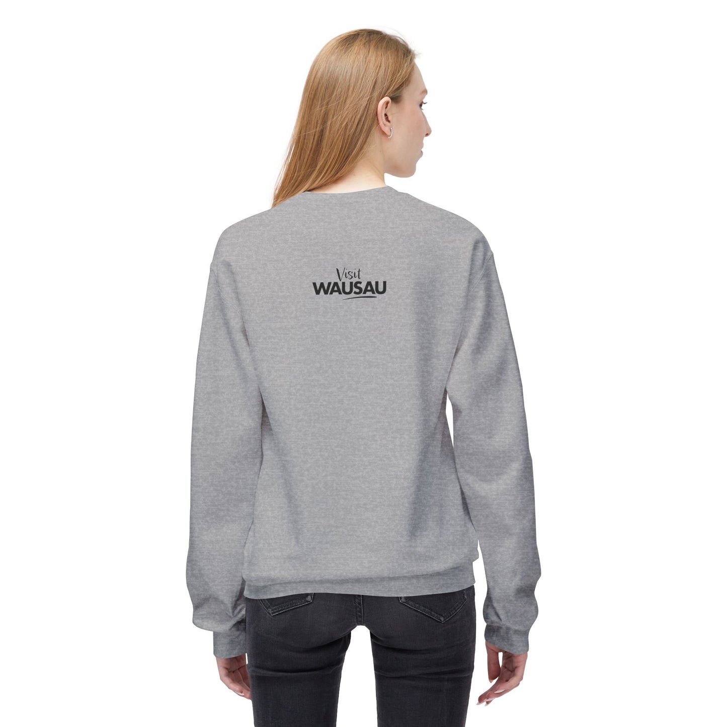 Wisconsin Rib Mountain License Plate Sweatshirt