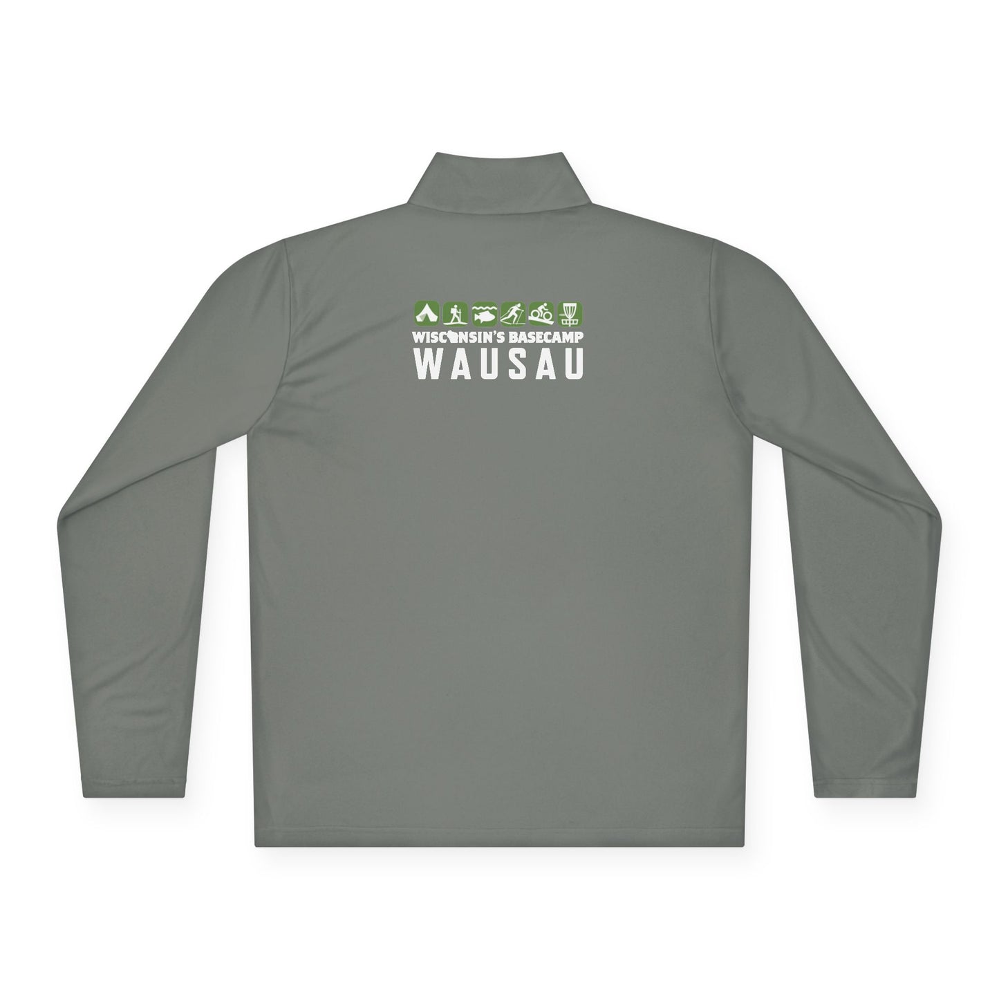 Wausau Outdoor Adventure Unisex Quarter-Zip Pullover - Perfect for Nature Lovers