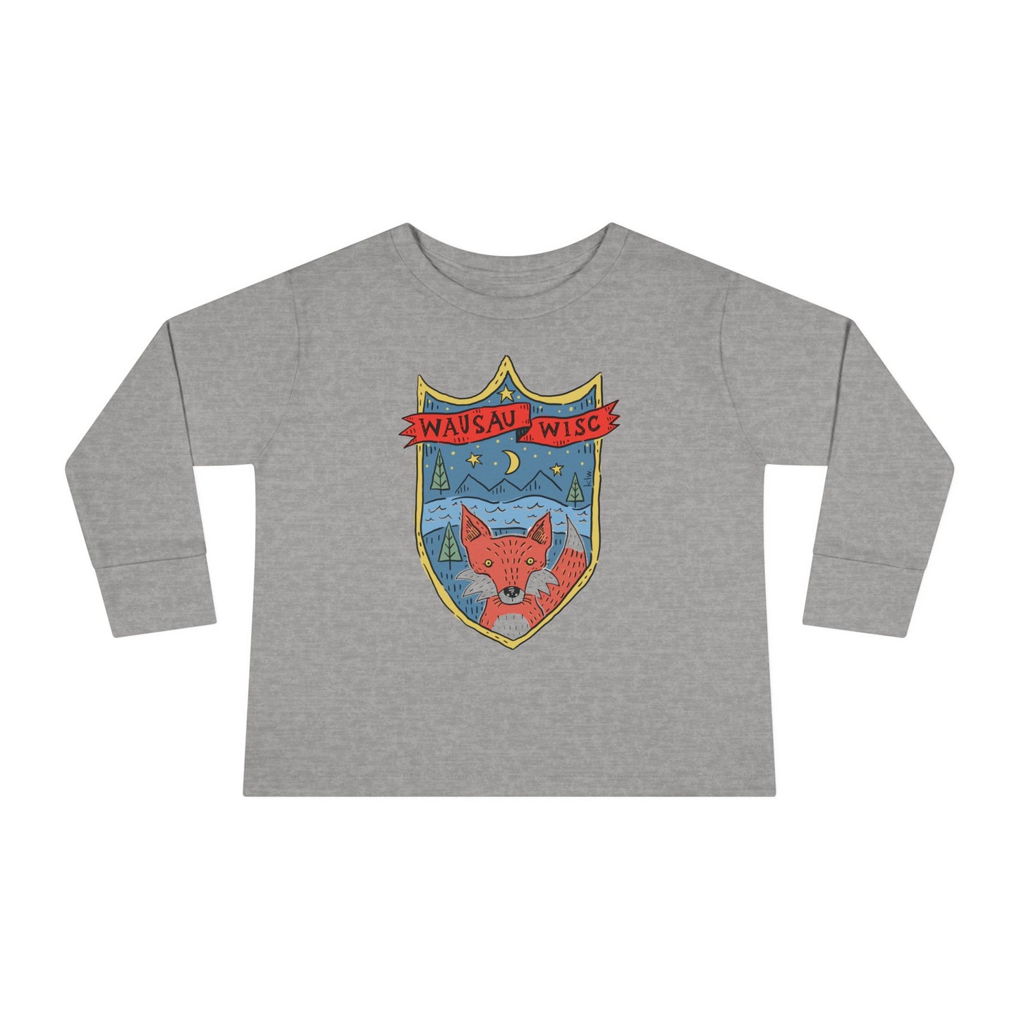 Toddler Long Sleeve Tee - Fox in Wausau, Wisconsin's Basecamp