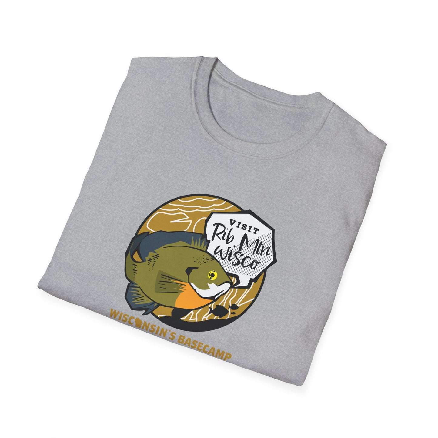 Rib Mountain Fishing Unisex T-Shirt