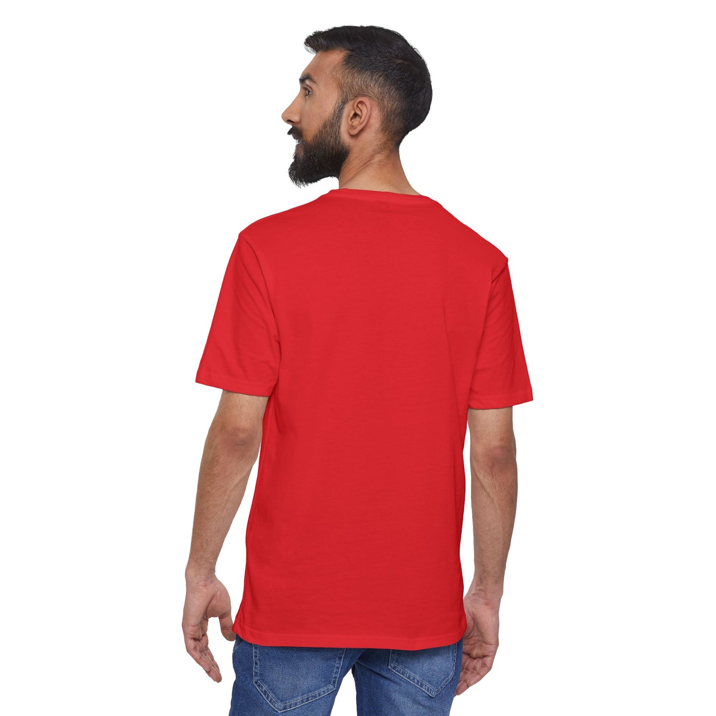 Hiker in Wisconsin's Basecamp - Unisex District® Re-Tee®