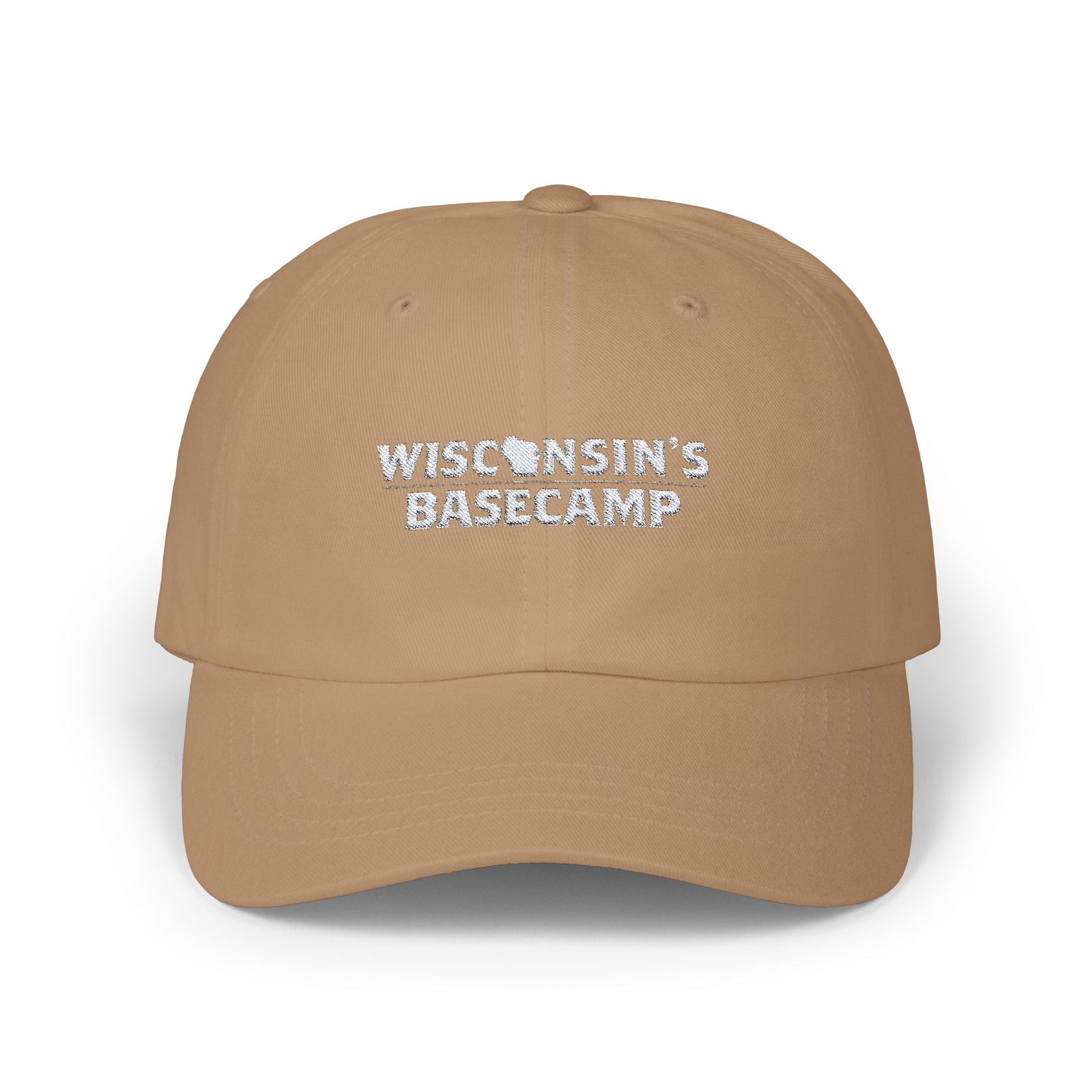 Dad Cap - Wisconsin's Basecamp Logo Embroidered