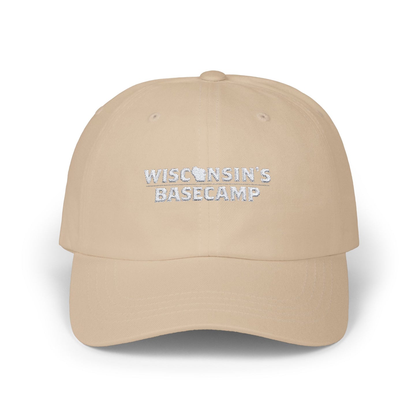 Dad Cap - Wisconsin's Basecamp Logo Embroidered