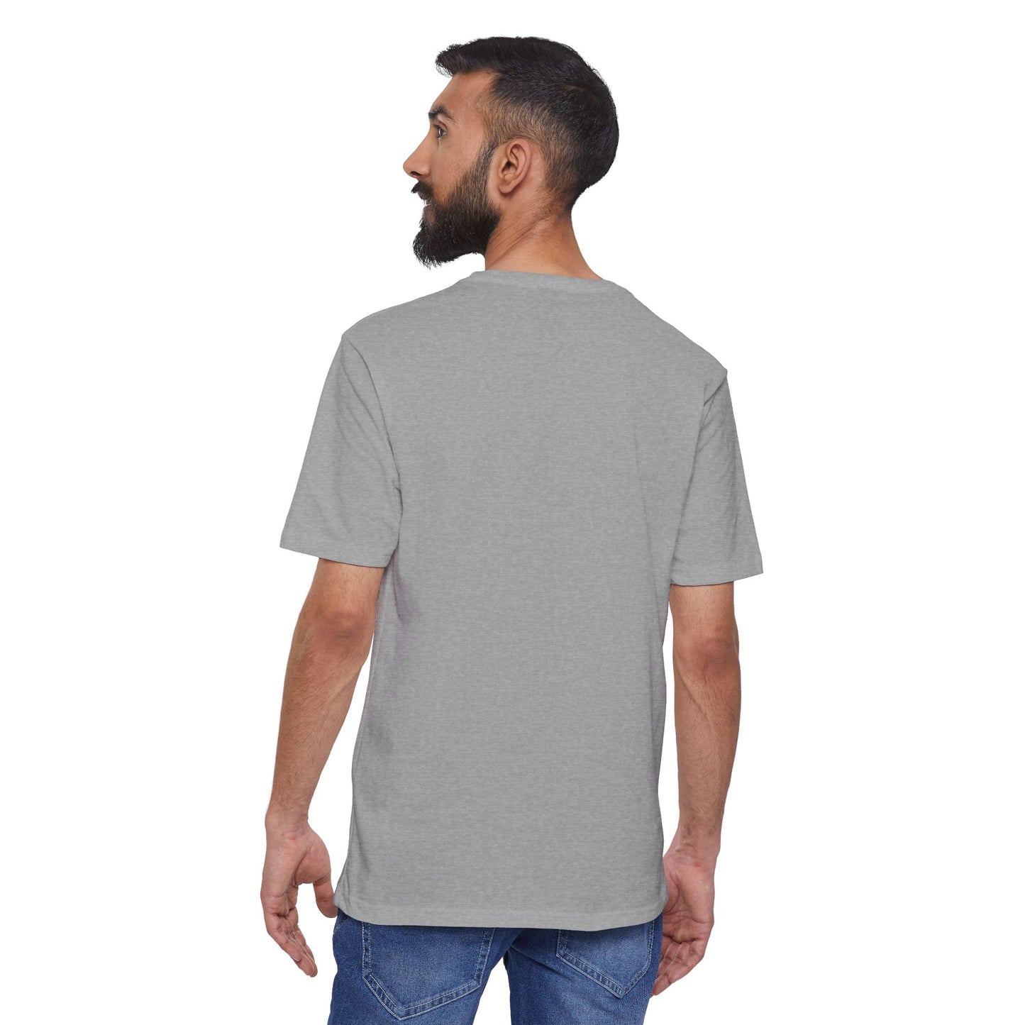 Hiker in Wisconsin's Basecamp - Unisex District® Re-Tee®