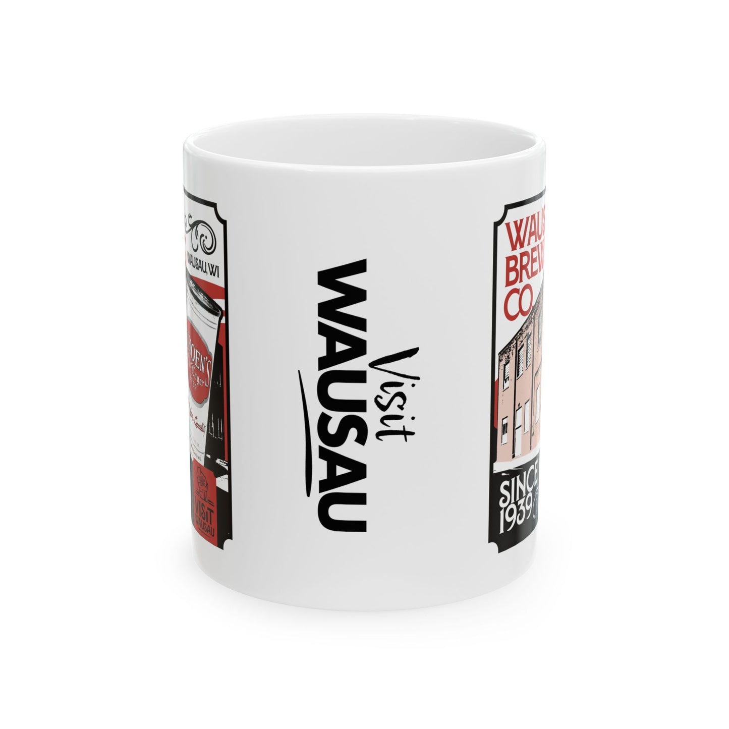 Mug - Classic Wausau Icon - Wausau Brewing Company - Central Wisconsin Beers