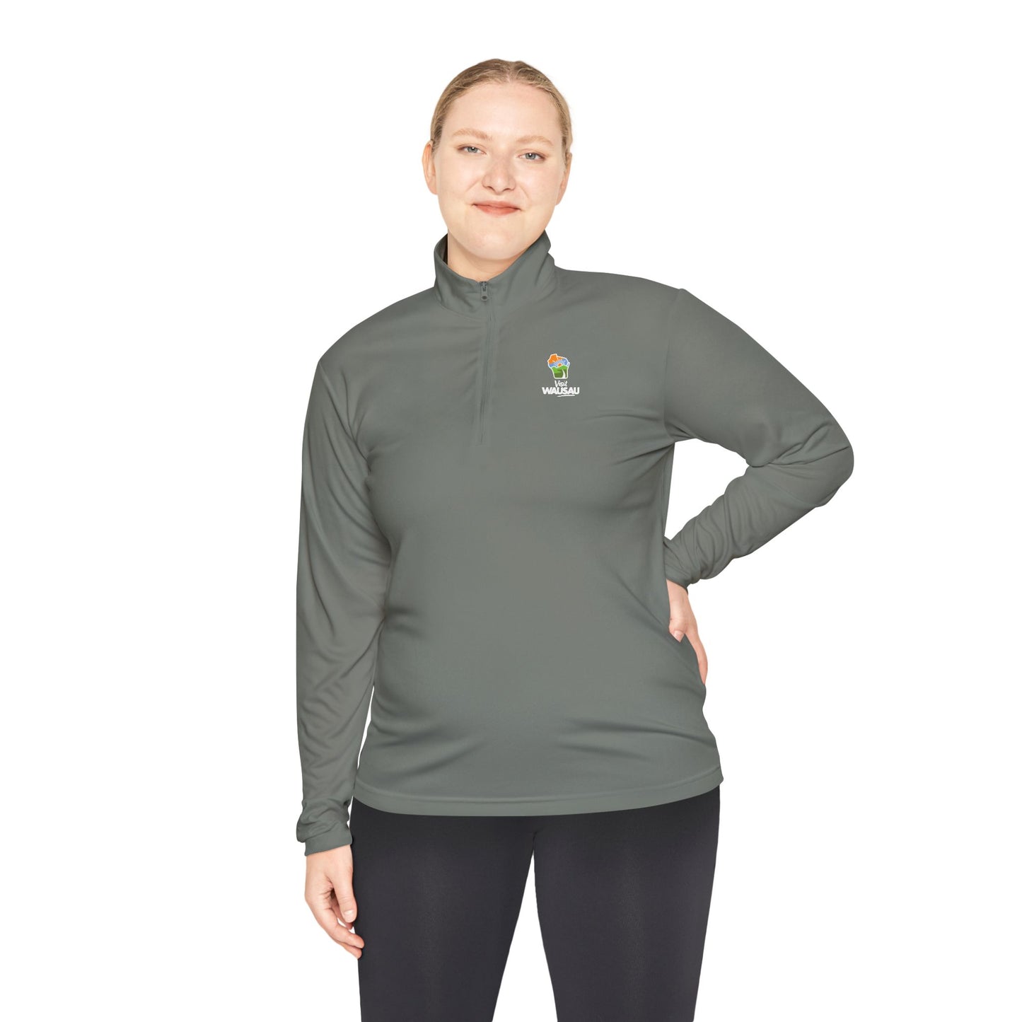 Wausau Outdoor Adventure Unisex Quarter-Zip Pullover - Perfect for Nature Lovers