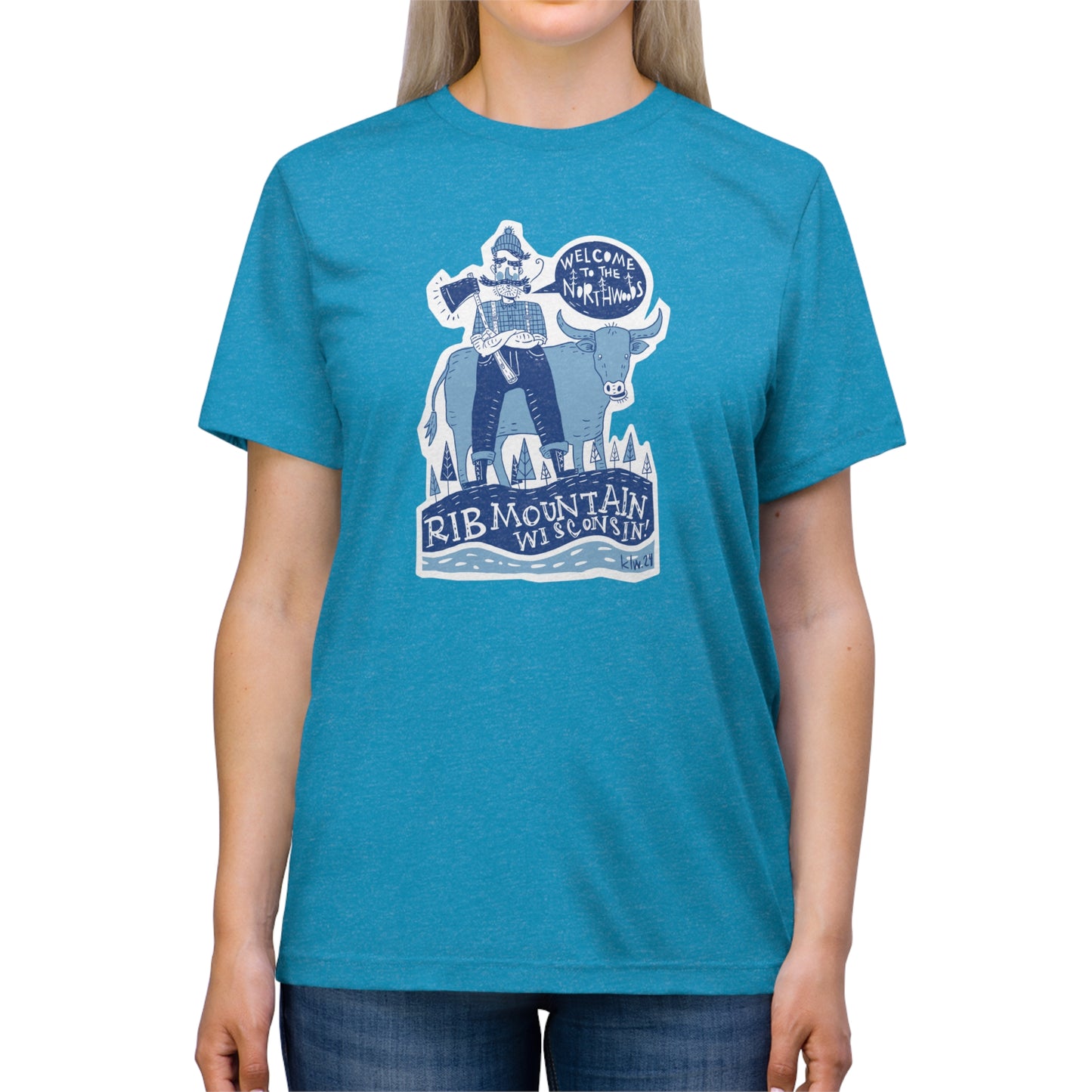Paul Bunyan Unisex Triblend Tee