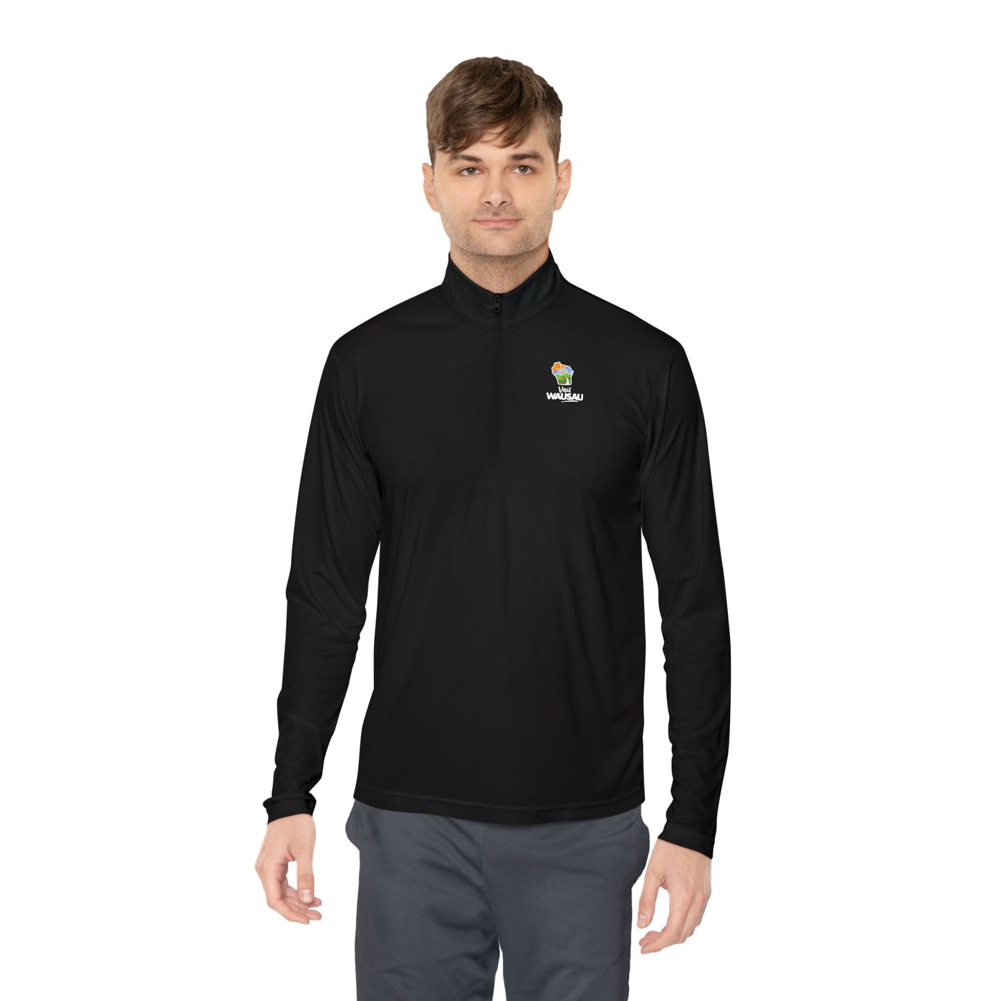 Wausau Outdoor Adventure Unisex Quarter-Zip Pullover - Perfect for Nature Lovers