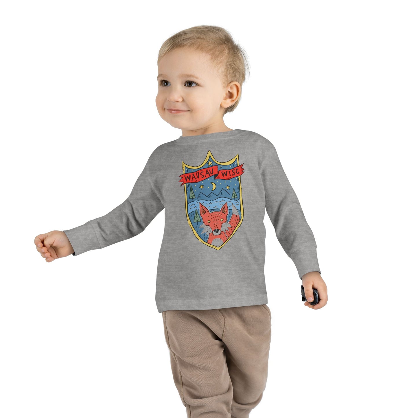 Toddler Long Sleeve Tee - Fox in Wausau, Wisconsin's Basecamp
