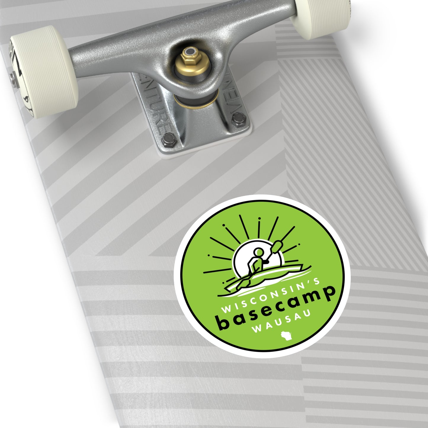 Stickers - Wisconsin Paddlers Great Pinery Heritage Waterway Design