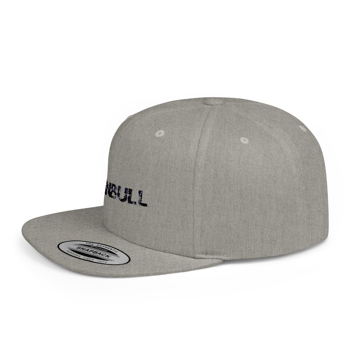 Ironbull Flat Bill Snapback Cap - Stylish Casual Hat for Streetwear Enthusiasts