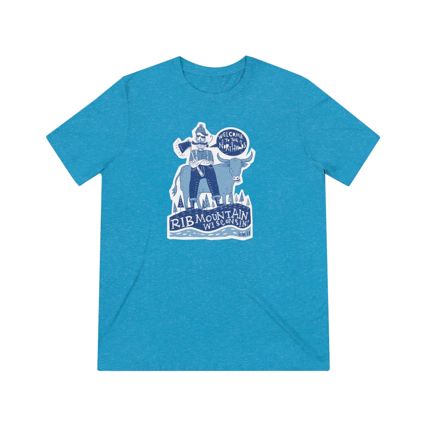 Paul Bunyan Unisex Triblend Tee