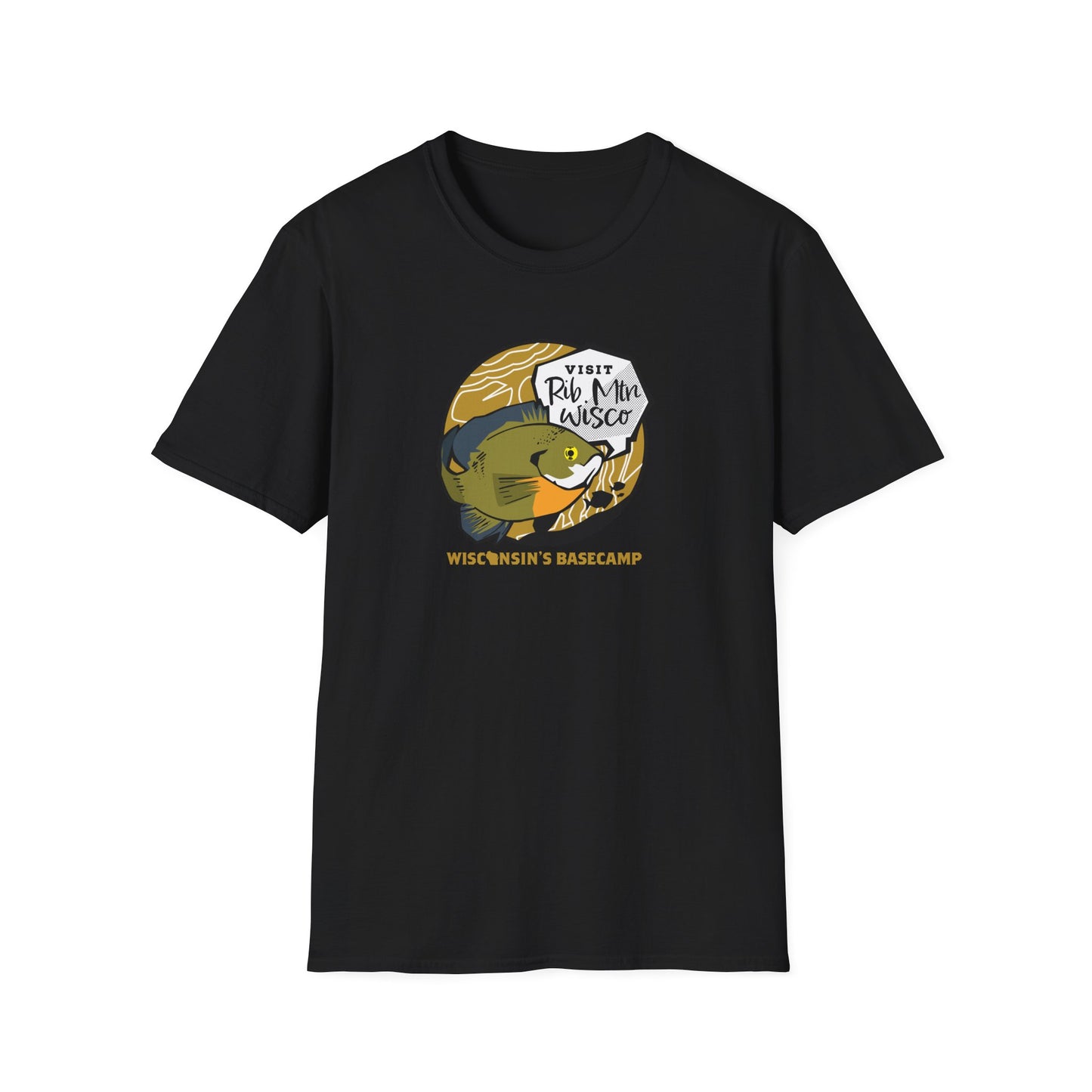 Rib Mountain Fishing Unisex T-Shirt