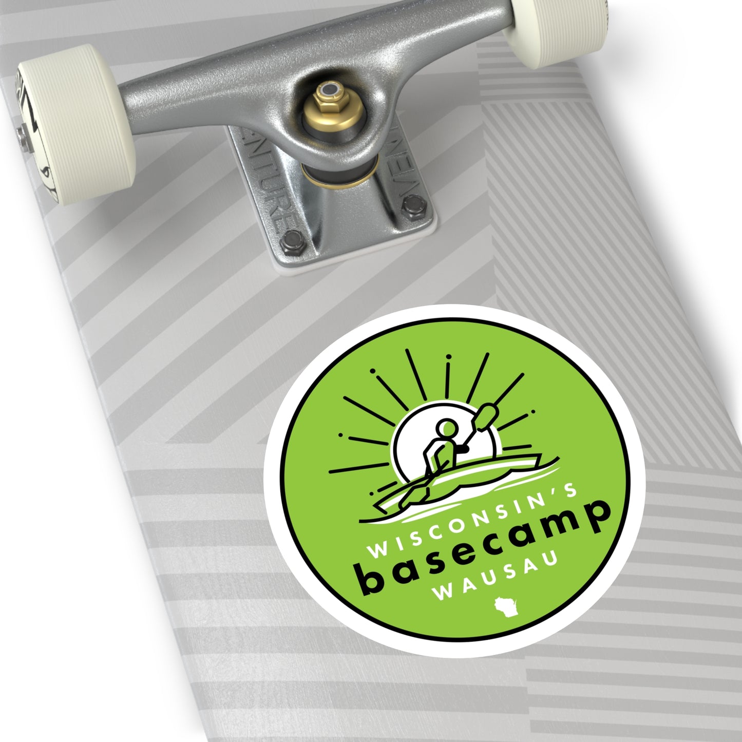 Stickers - Wisconsin Paddlers Great Pinery Heritage Waterway Design