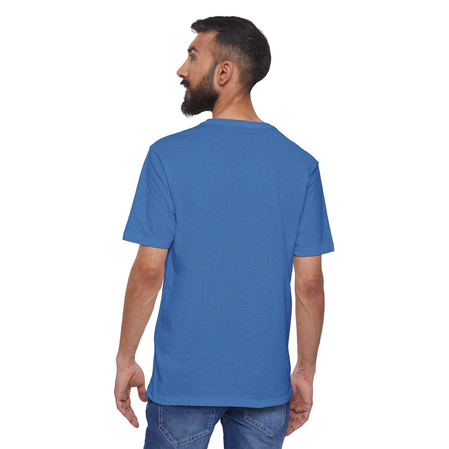 Hiker in Wisconsin's Basecamp - Unisex District® Re-Tee®