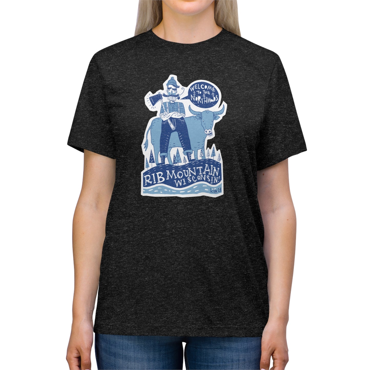 Paul Bunyan Unisex Triblend Tee