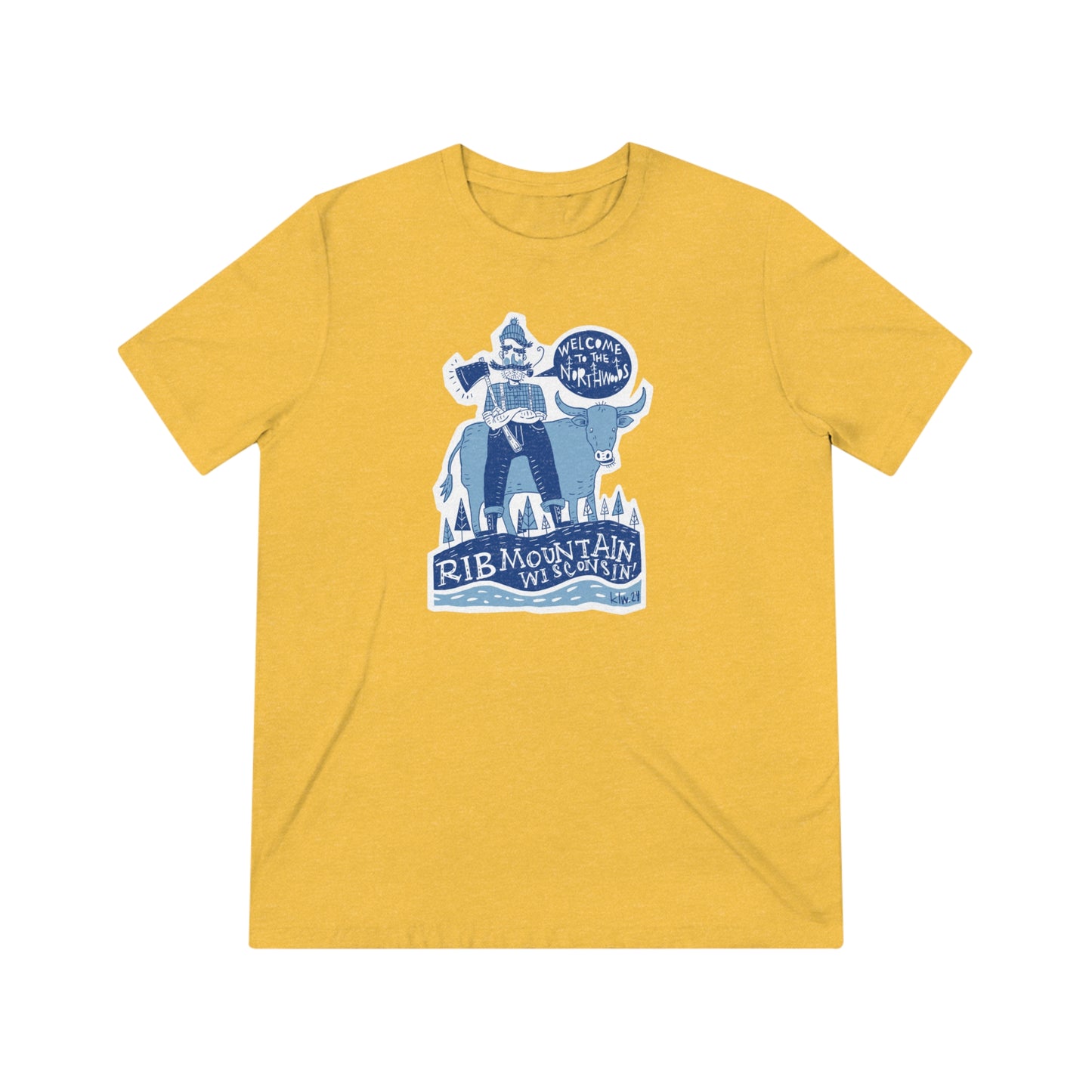 Paul Bunyan Unisex Triblend Tee