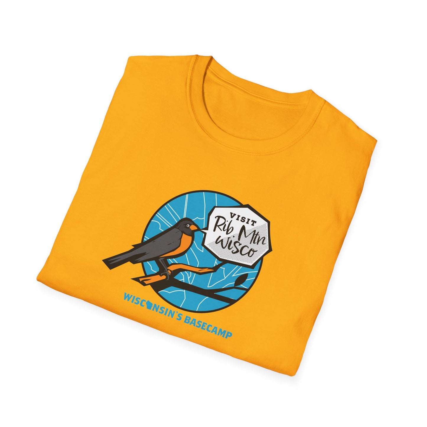 Birding Wisconsin Rib Mountain Unisex T-Shirt