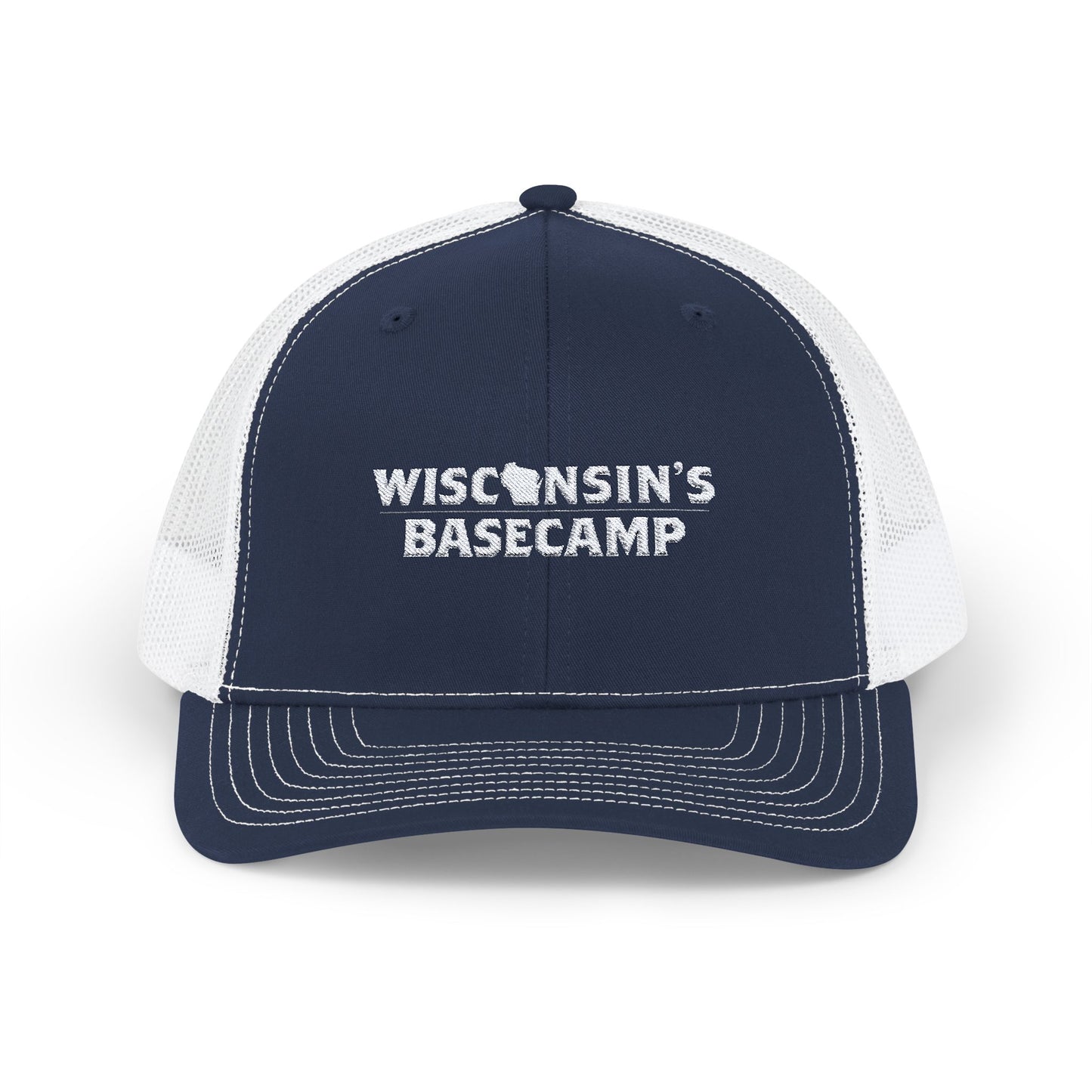 Snapback Trucker Cap - Wisconsin's Basecamp in Greater Wausau Design