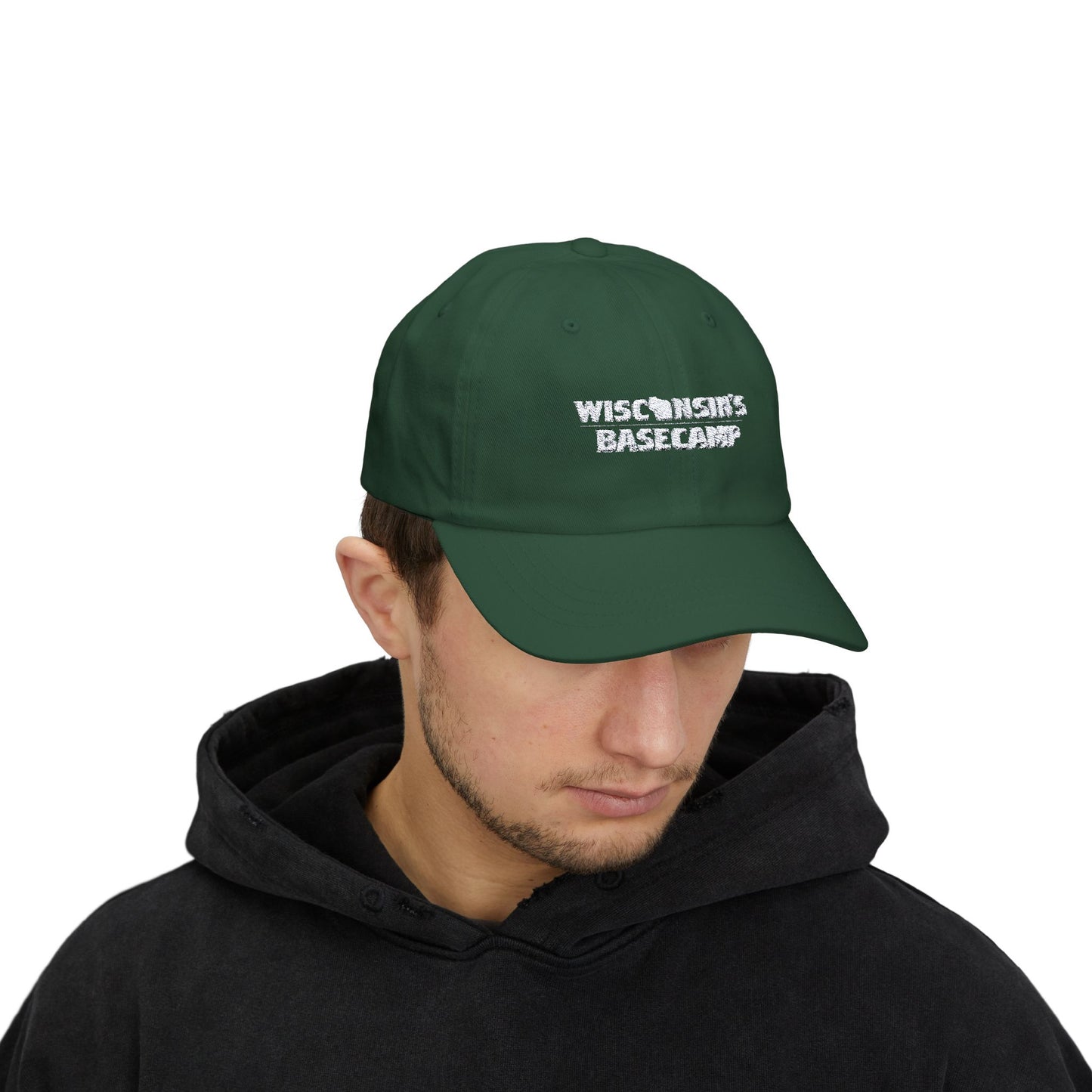 Dad Cap - Wisconsin's Basecamp Logo Embroidered