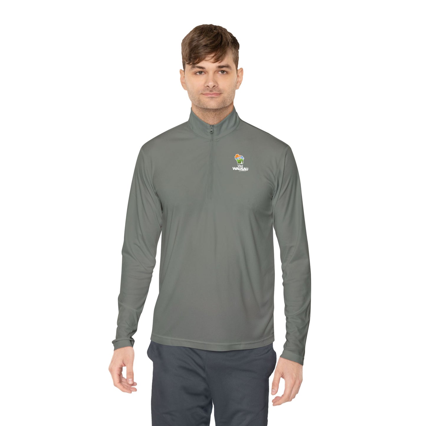 Wausau Outdoor Adventure Unisex Quarter-Zip Pullover - Perfect for Nature Lovers