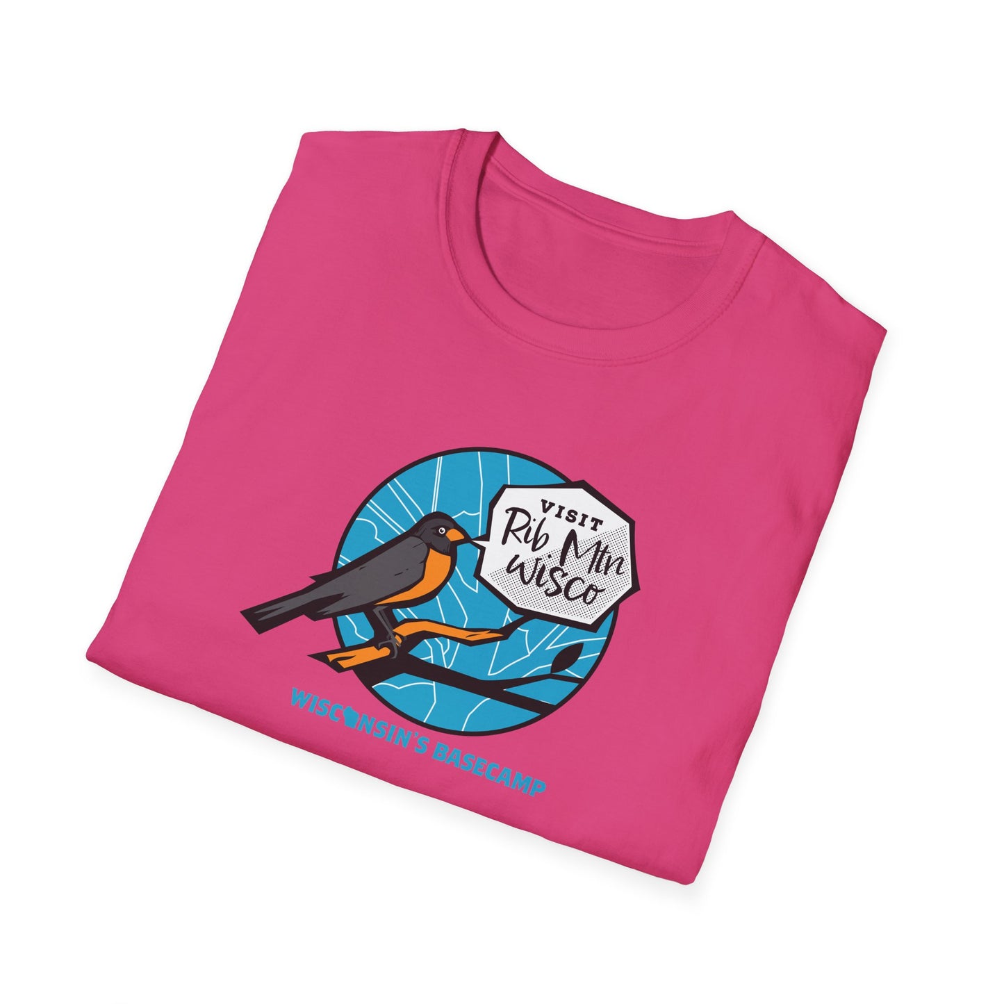 Birding Wisconsin Rib Mountain Unisex T-Shirt