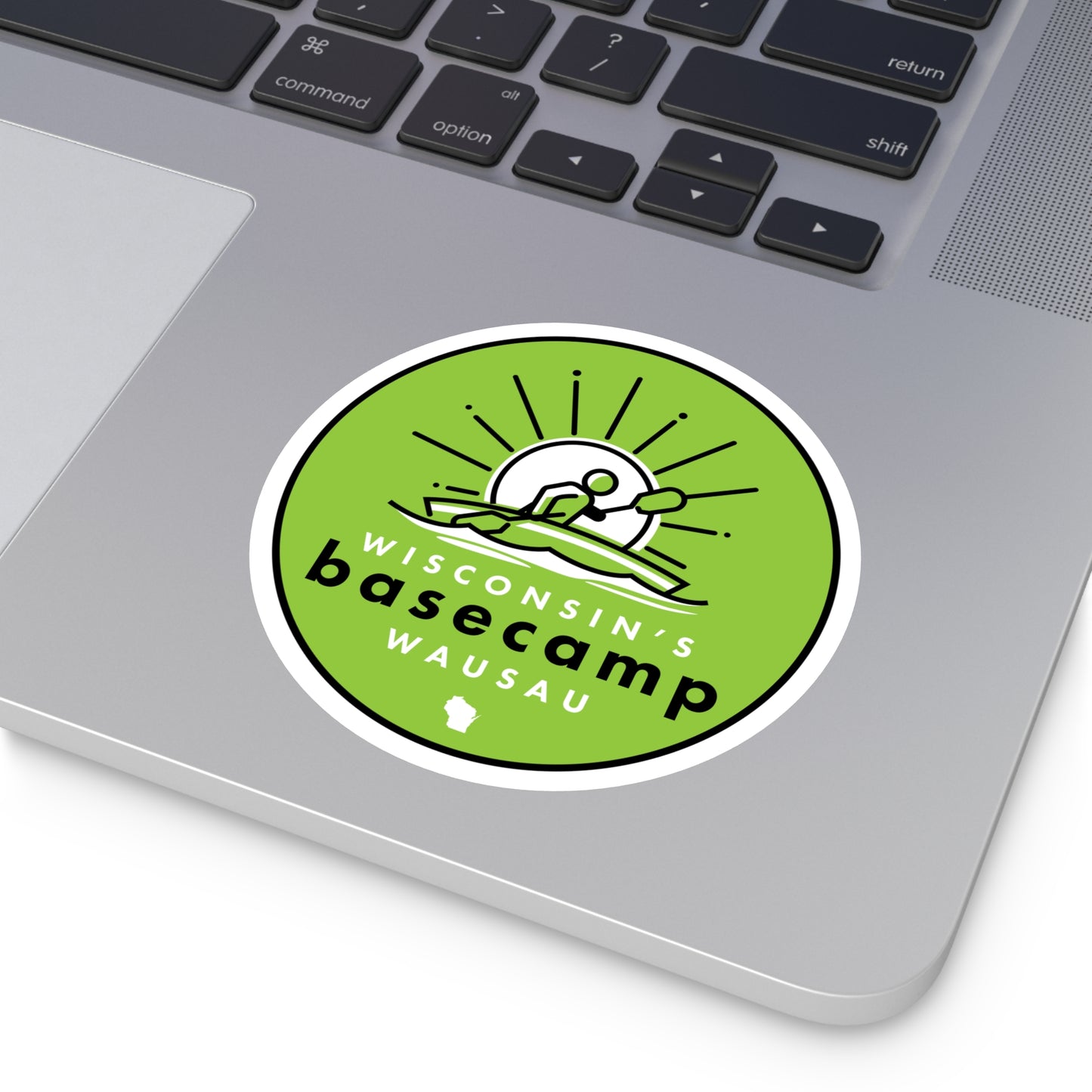 Stickers - Wisconsin Paddlers Great Pinery Heritage Waterway Design