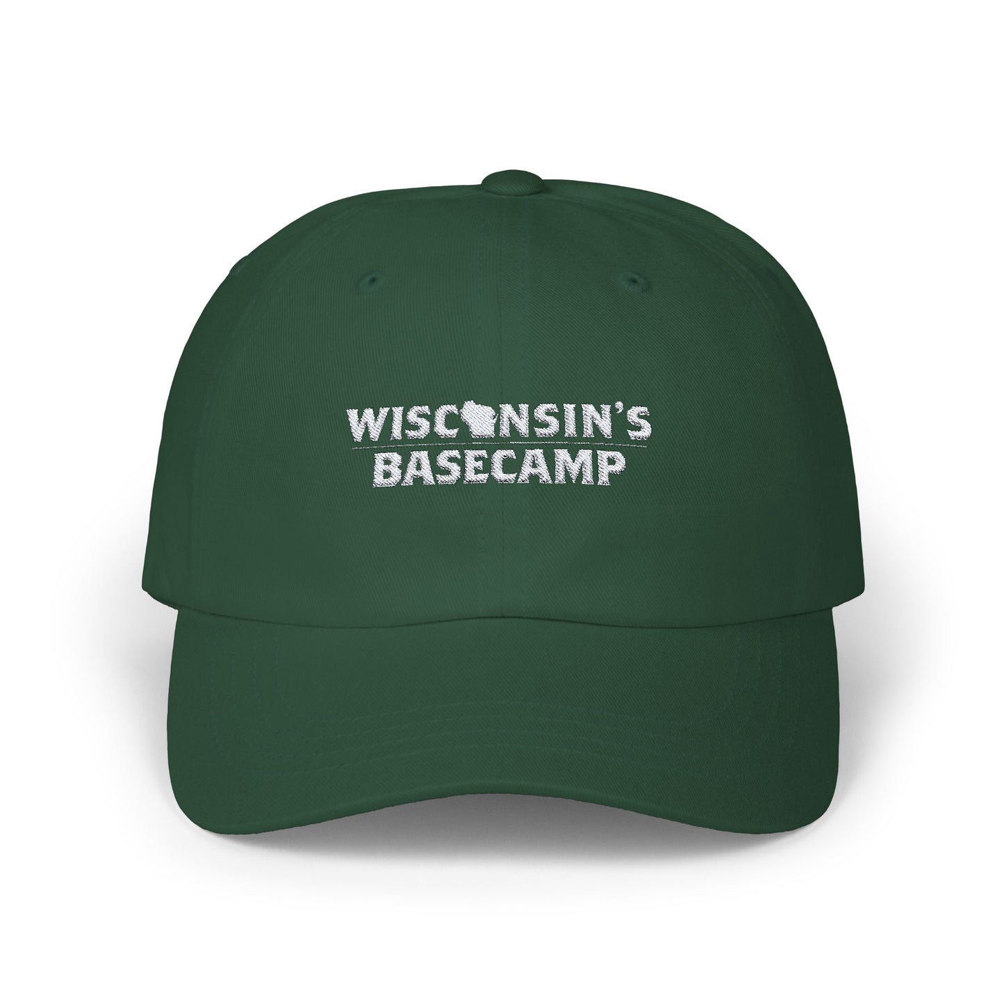 Dad Cap - Wisconsin's Basecamp Logo Embroidered