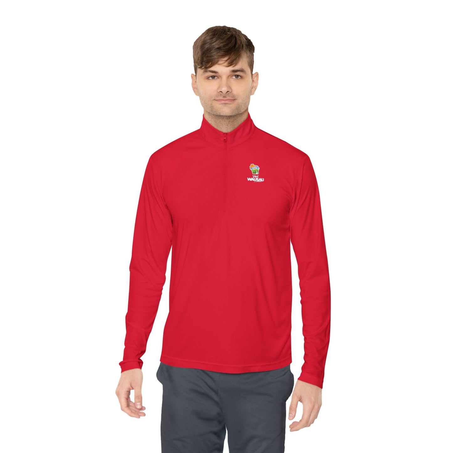 Wausau Outdoor Adventure Unisex Quarter-Zip Pullover - Perfect for Nature Lovers
