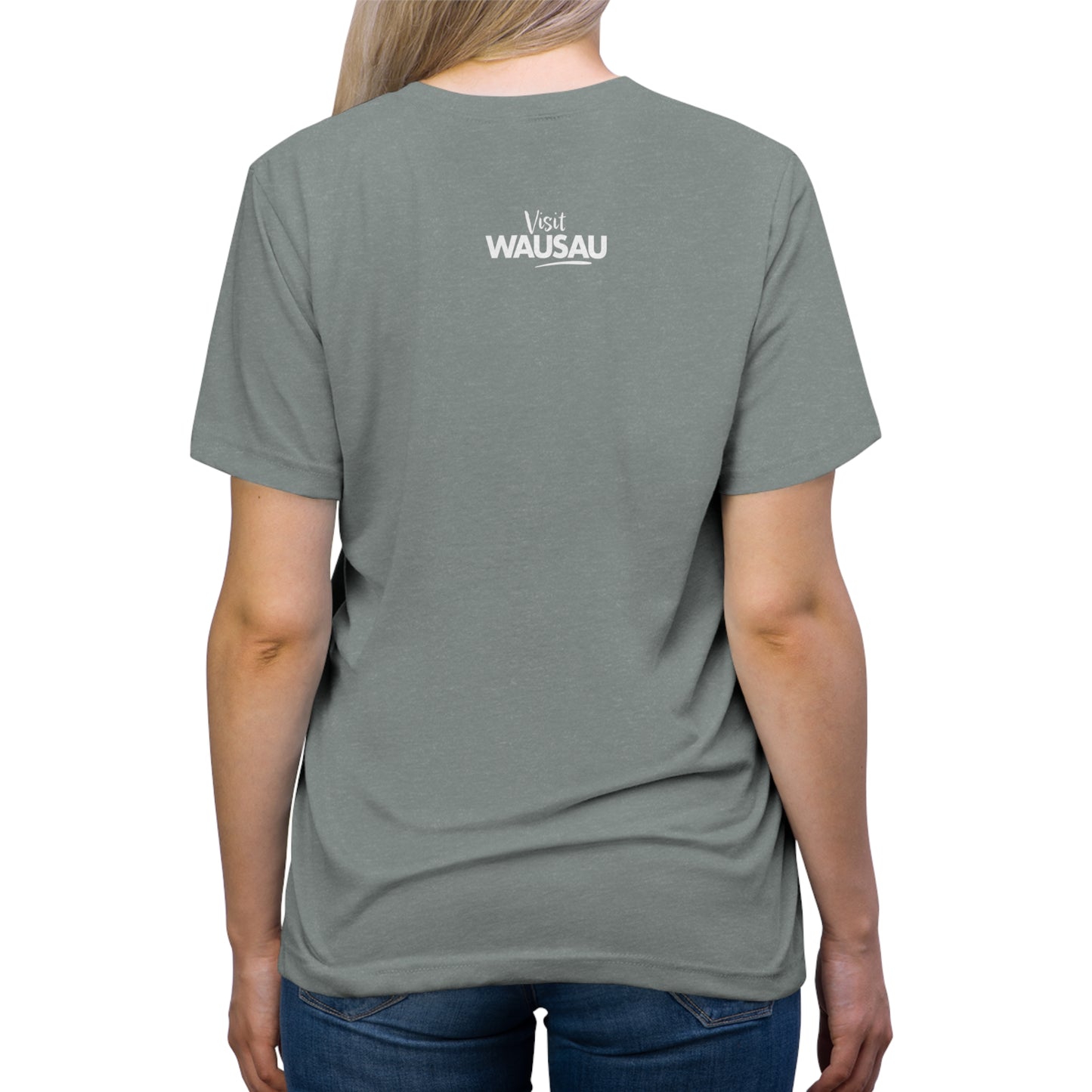 Wisconsin Outdoor Recreation Unisex Triblend Tee - Basecamp Wausau Design