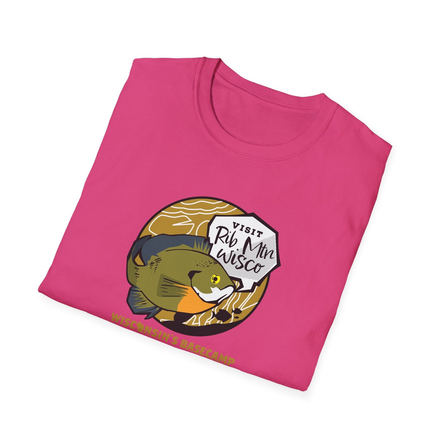 Rib Mountain Fishing Unisex T-Shirt