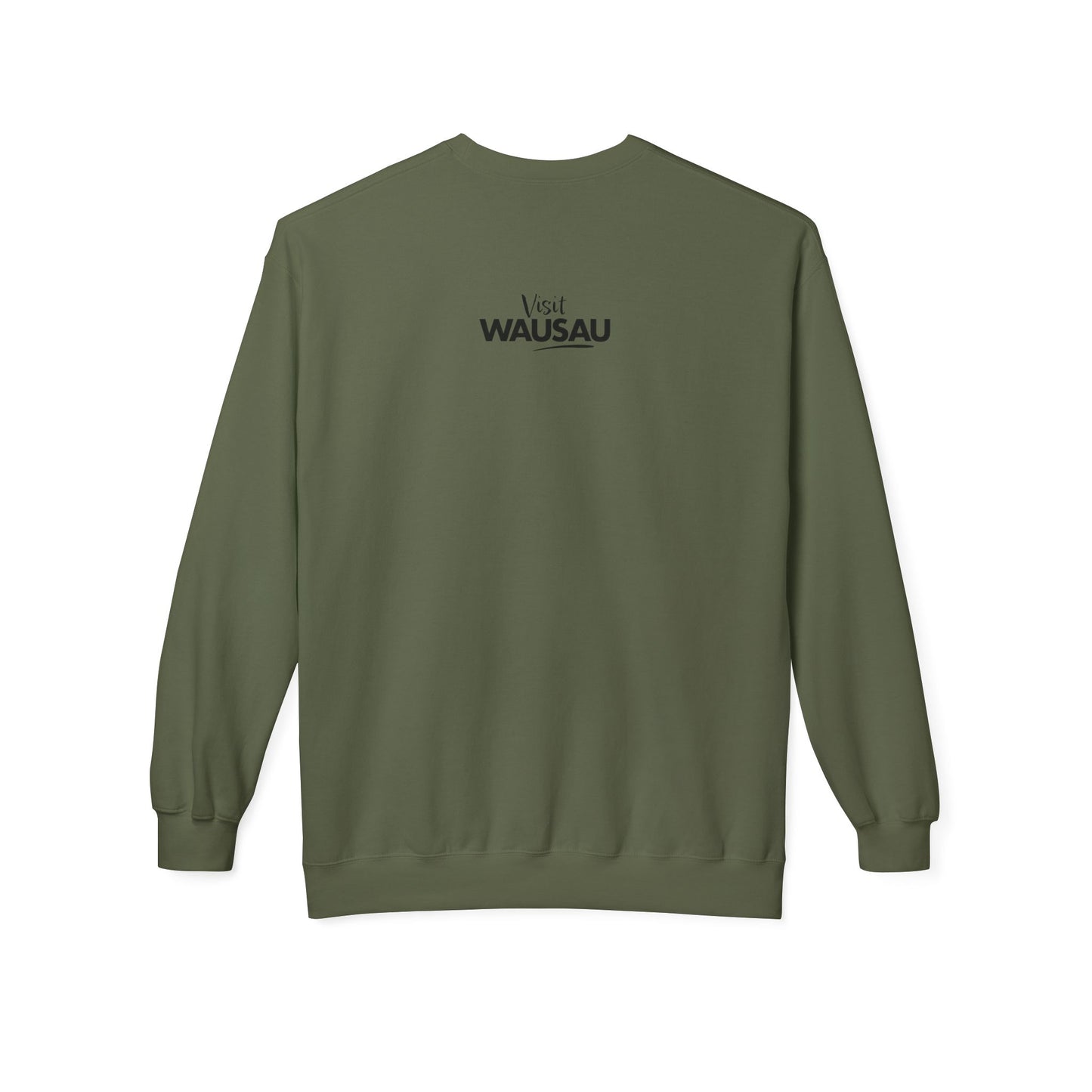 Wisconsin Rib Mountain License Plate Sweatshirt