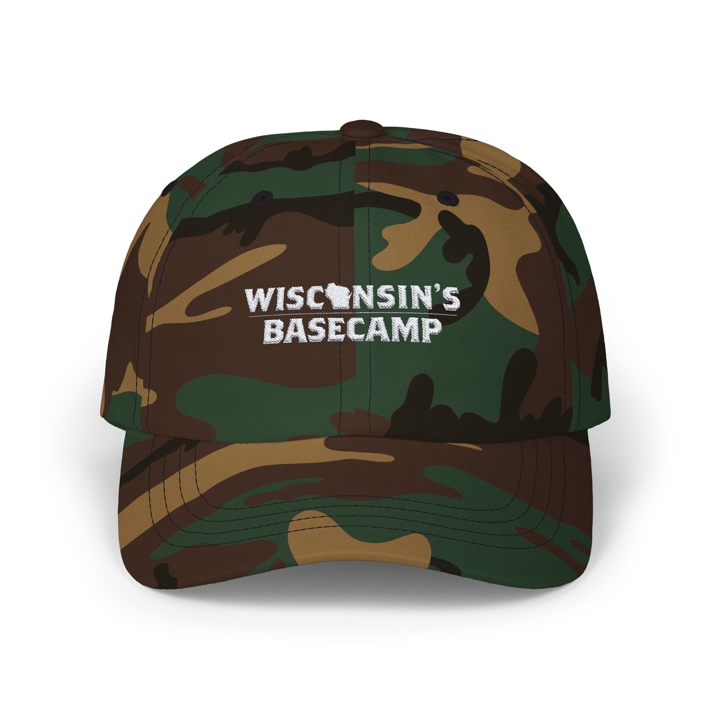 Dad Cap - Wisconsin's Basecamp Logo Embroidered