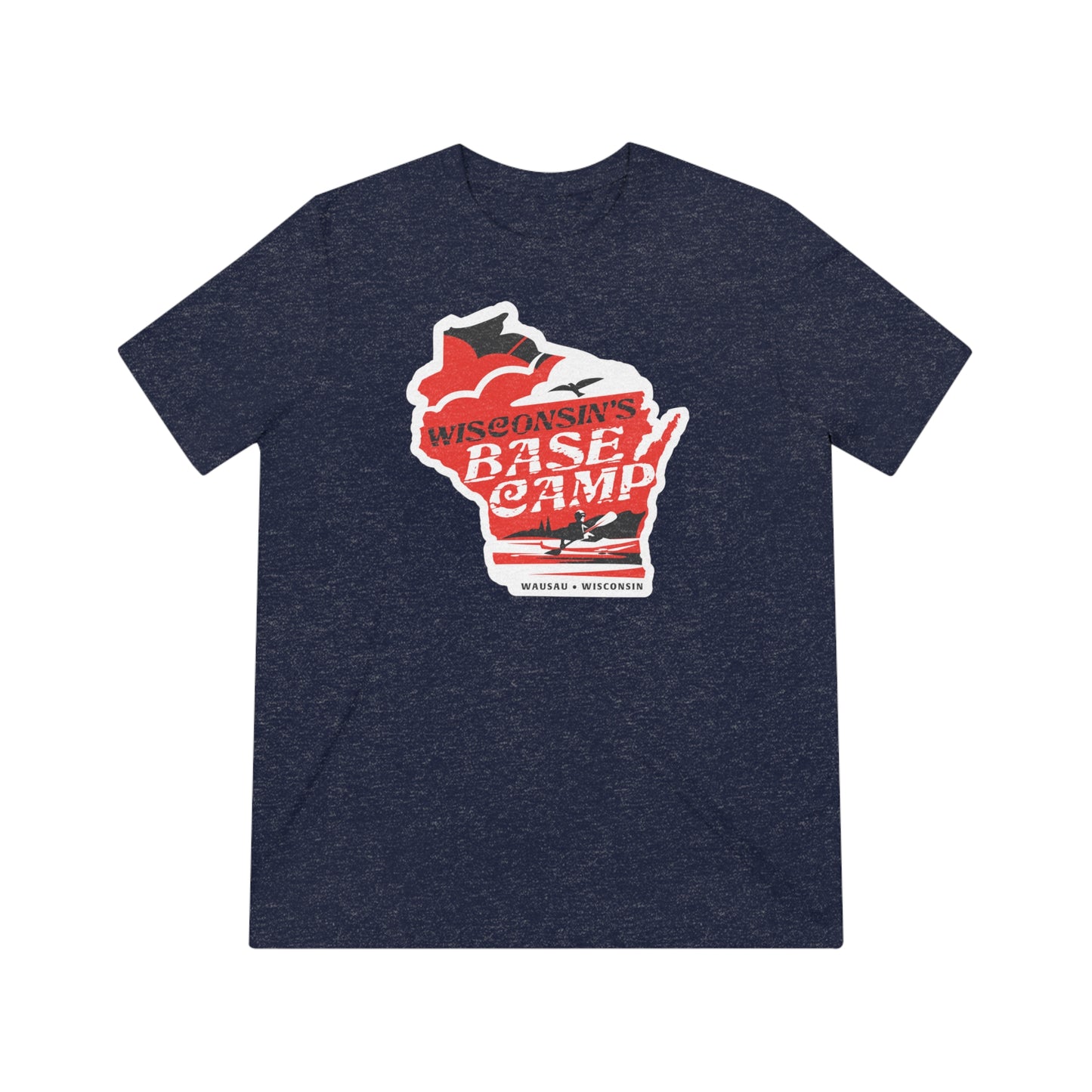 Wisconsin's Basecamp Paddler - Unisex Triblend Tee