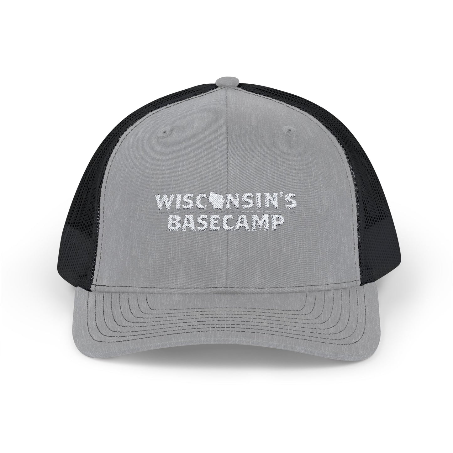 Snapback Trucker Cap - Wisconsin's Basecamp in Greater Wausau Design